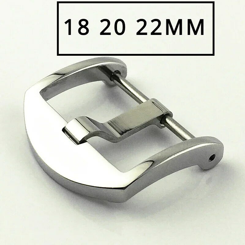 Watches Accessories for Panerai Oil Immersed Rubber Pin Buckle Man Watch Button Burnishing Button Steel Men Watch Clasp 20 22mm