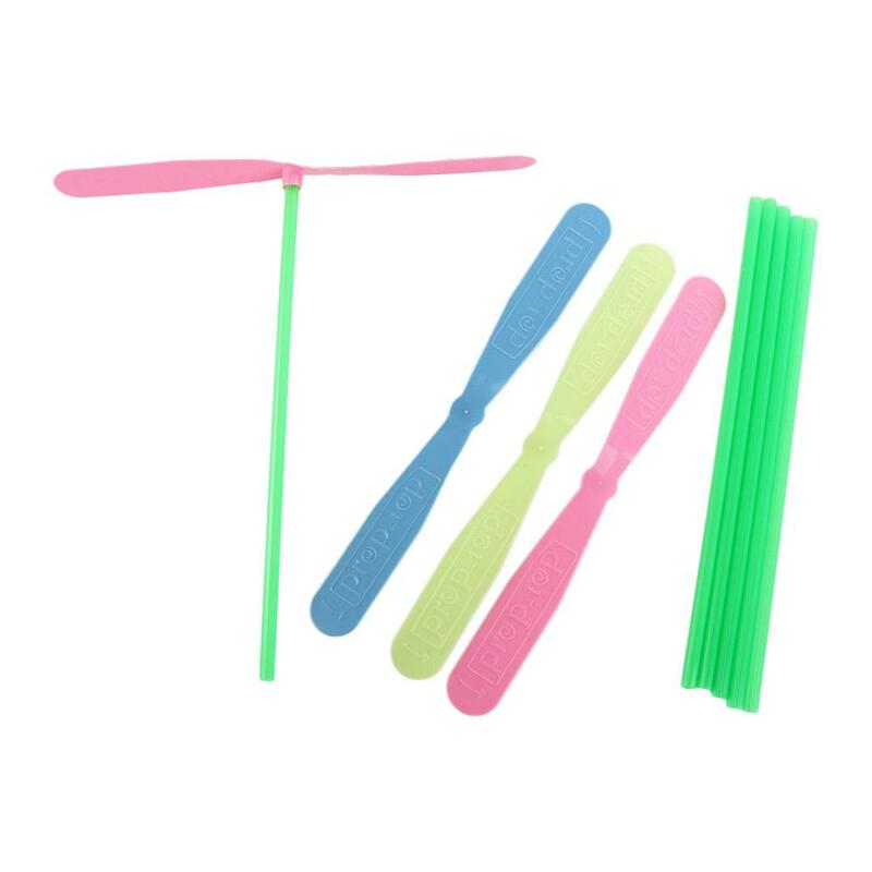 Resistant Toys Children Classic Traditional Mini  Copt Helicopter Outdoor Game Set Dragonfly Propeller Plastic Dragonfly