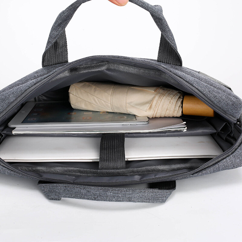 남성용 원숄더 휴대용 비즈니스 노트북 서류 가방, 컬러 매칭, 신제품