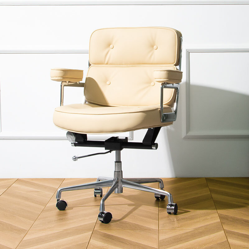 Nordische Luxus Büros tühle Leder Büromöbel moderne bequeme Computer Stuhl zurück Studie Drehlift Gamer Sessel