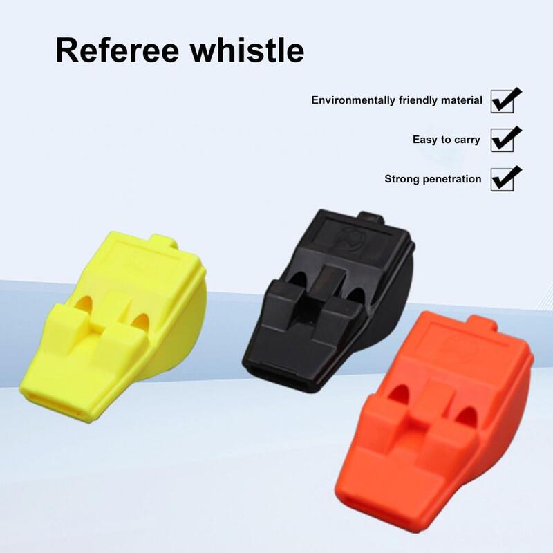 Compact Colored Referee Whistle High Decibel Sports Training Supplies for Basketball Soccer Cheer Fans