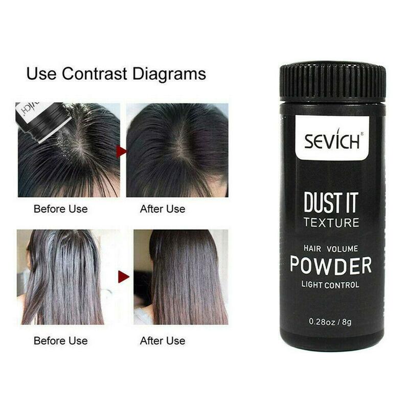 Polvo de champú seco desechable, tratamiento del cabello para personas con pereza, polvo graso de secado rápido para el cabello, polvo para estilizar el cabello