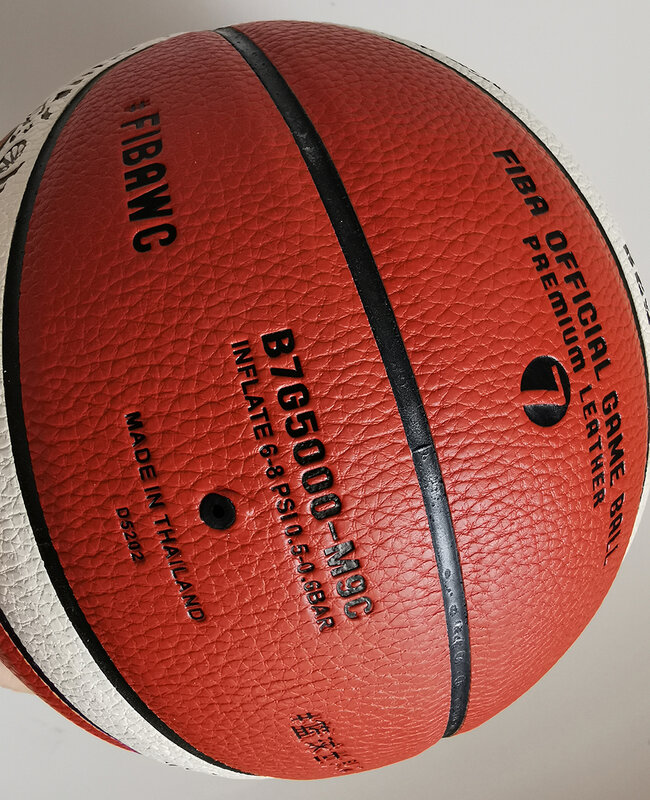 Molten BG5000 GF7X pelota estándar de competición, pelota de entrenamiento para hombre y mujer, equipo de baloncesto con certificación oficial