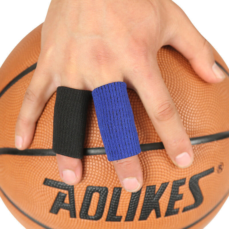 Protector de férula para dedo, Protector de soporte elástico y transpirable, estabilizadores para Golf y baloncesto, 10 piezas
