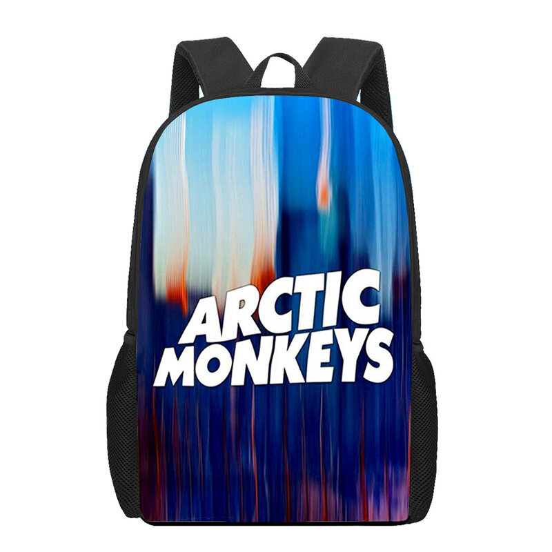 Plecak męski z arktycznymi małpami plecaki chłopięce torby szkolne dla nastolatków codzienne plecaki torba na książki plecak wielofunkcyjny