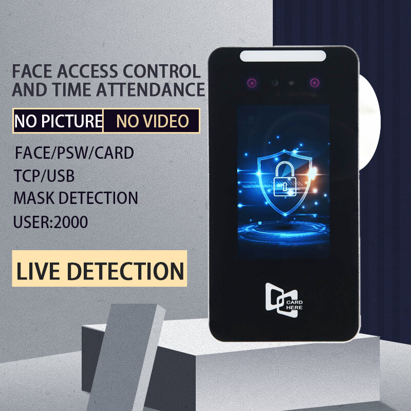 Aopu face recognition tempo atendentes máquina de comparecimento