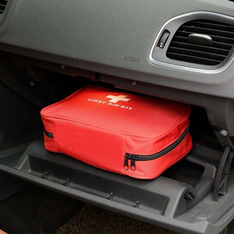 Outdoor Camping Emergência Medical Bag Primeiros Socorros Kit Pouch Rescue Kit Saco vazio para Househld Viagem Survival Kit