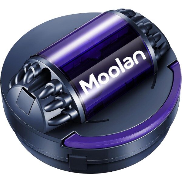 Moolan Cordless Robotic Pool Cleaner, Pool Vacuum Last 120 Mins Runtime, Self-Parking, LED Indicato