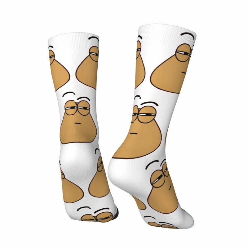 My Pet Alien Pou Accessories Men Women Socks Cozy High Quality Crew Sock Cotton Best Gift Idea