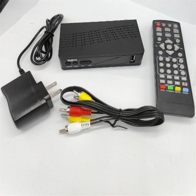Hd99 Fta Hevc H.264 Dvb T2 Digitale Tv Tuner H.264 Tv-Ontvanger Full Hd Dvbt2 Video Decoder Eu Plug