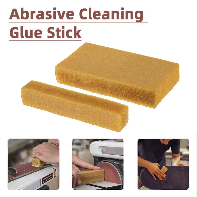 Cleaning Eraser Stick Abrasive Glue Stick Natural Rubber Cleaning Glue Stick Sanding Removing Dust Belt Band Drum Cleaner Sander