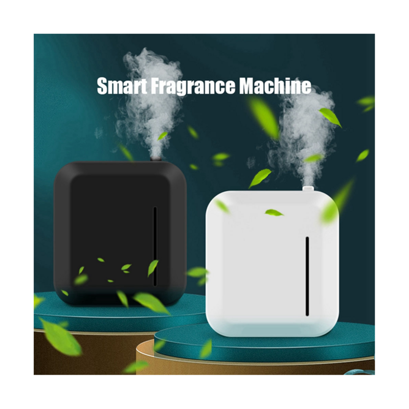 Difusor de Aromas inteligente blanco, máquina de fragancias, ambientador de aceite con Control por aplicación, 150Ml, para oficina
