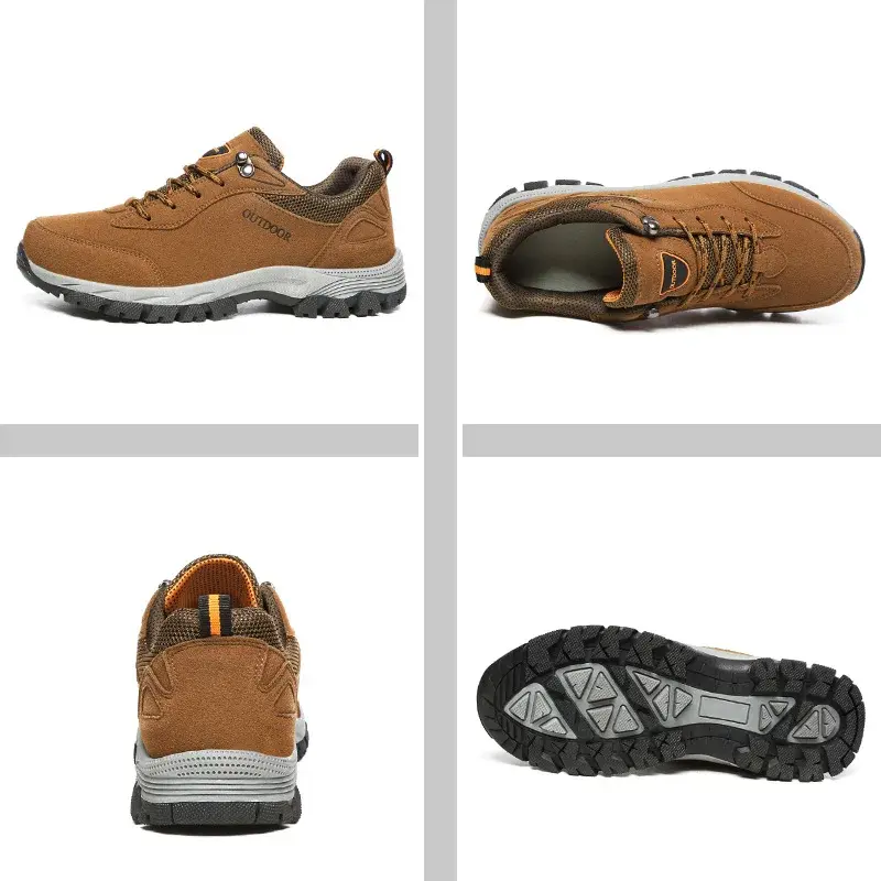 Botas de caminhada respiráveis para homens, Sapatos de escalada, Botas de trekking confortáveis, Nova chegada, 2023