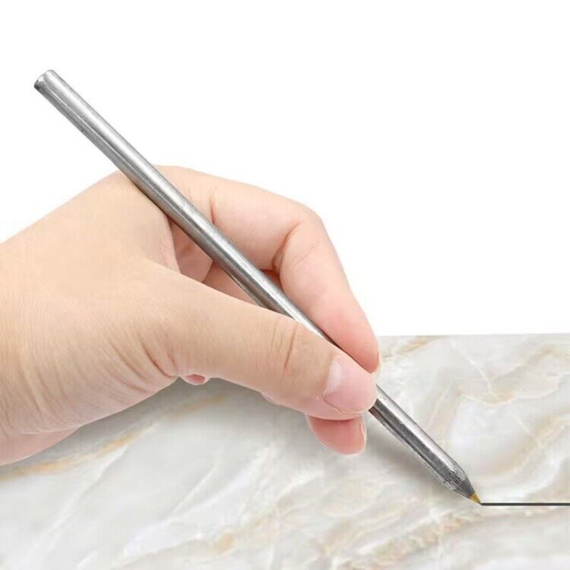 3/5Pcs penna Scriber in metallo duro penna Scribe in lega pennarello da taglio per piastrelle in vetro di legno lavorazione del legno scritta in metallo strumento manuale ago per scrivere