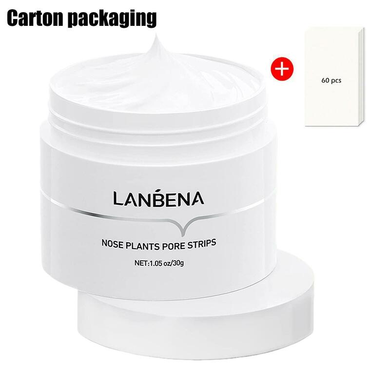 LANBENA Remover Nose Mask Pore Strip Tearing Patch Care Skin Nasal Deep Clean Deaning Acne skin Care mask