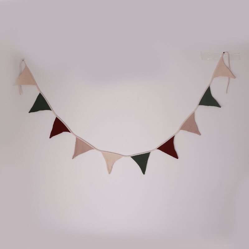 Newborn Photography Props Bunting Baby Room Hanging Ornament Photoshooting Props Backdrop Nursery Decor Shower Gift