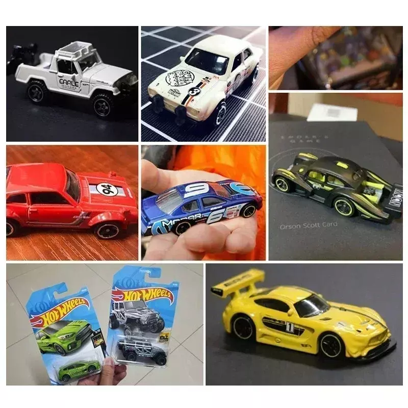 Hot Wheels-Hotwheels Diecast Car Toys, 1/64 Tyiture, Toyota, Ford Batmobile, Benz Boys Toy, Model for Birthday Gift, Original