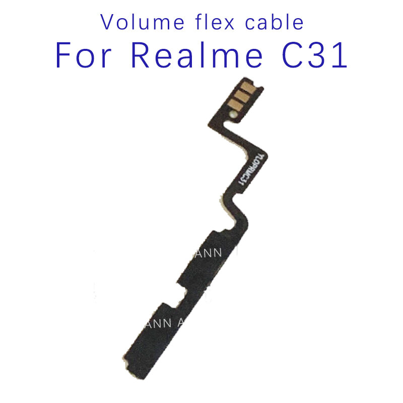 Power ON OFF volume Button Flex Cable For Realme C31 RMX3501