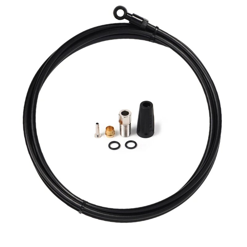 Велосипедный Гидравлический тормозной кабель с ЧПУ 5 мм * 2 м, велосипедный масляный тормозной шланг для SHIMANO SLX XT XTR DEPRE BH90 BH59, аксессуары для тормозного шланга