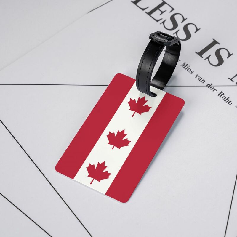 Flagge von Kanada Gepäck anhänger benutzer definierte Patriotismus Gepäck anhänger Privatsphäre Abdeckung Name ID-Karte