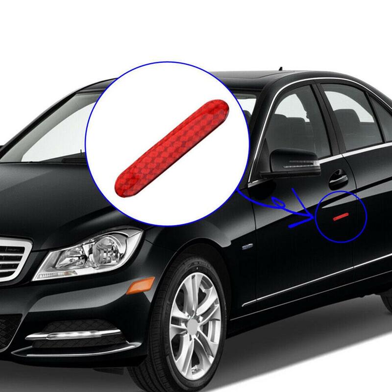 Etiqueta reflexiva da porta do carro, abertura de segurança, refletor de advertência, decalque do carro, auto acessórios interiores, fita I4S4