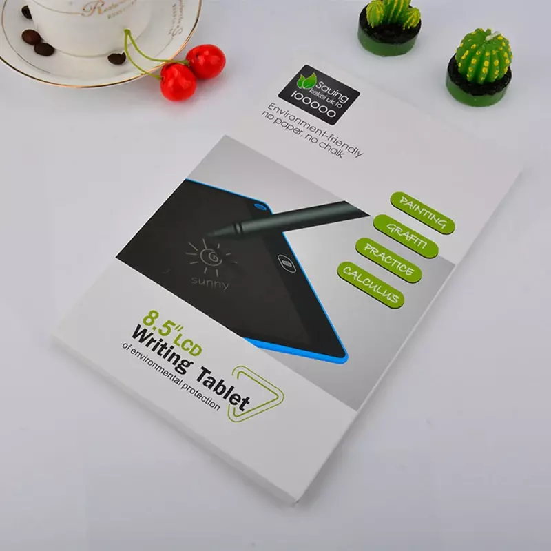 Tablet graficzny Tablet graficzny LCD 8.5 Cal Tablet do pisania elektroniczna ultra-cienka tablica z długopisem bezprzewodowe podkładki do pisania ręcznego