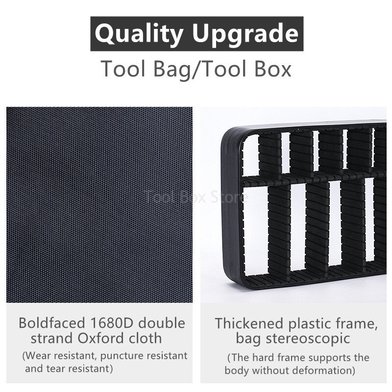 Portable Tool Bag Organizer Oxford Cloth Electrician Bags Storage Emergency Tool Kit for Small Metal Tool Bag Travel Storage Bag