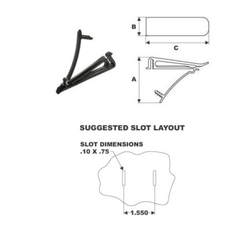AINOMI-Belt Clip Holster para Telemóveis Case, Substituição Baby Carrier, Instantâneo Belt Clip, Hip Bolsa