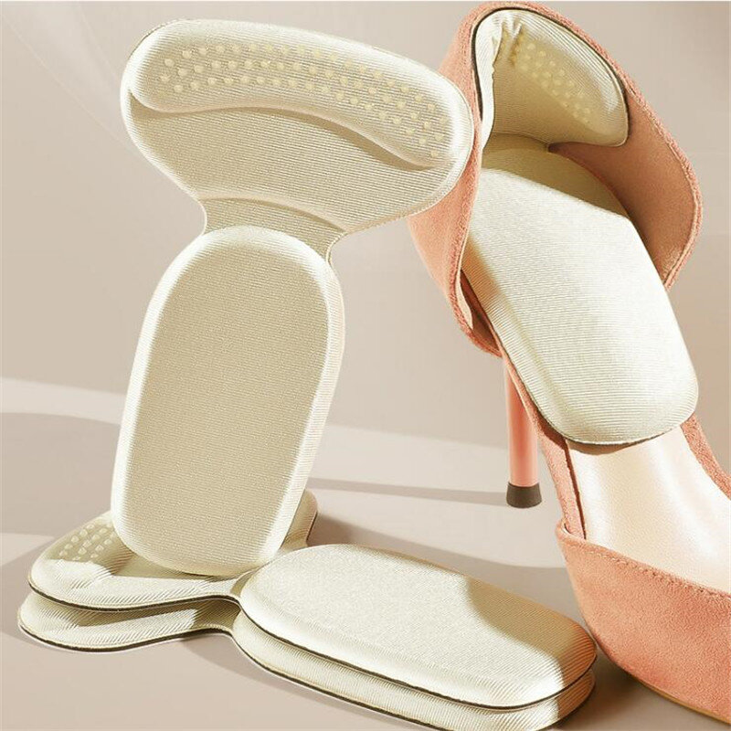 Mezze solette per scarpe da donna adesivi per la schiena tacchi alti fodera inserto tallone protezione per alleviare il dolore cuscinetti per cuscino per riduttore di dimensioni delle scarpe
