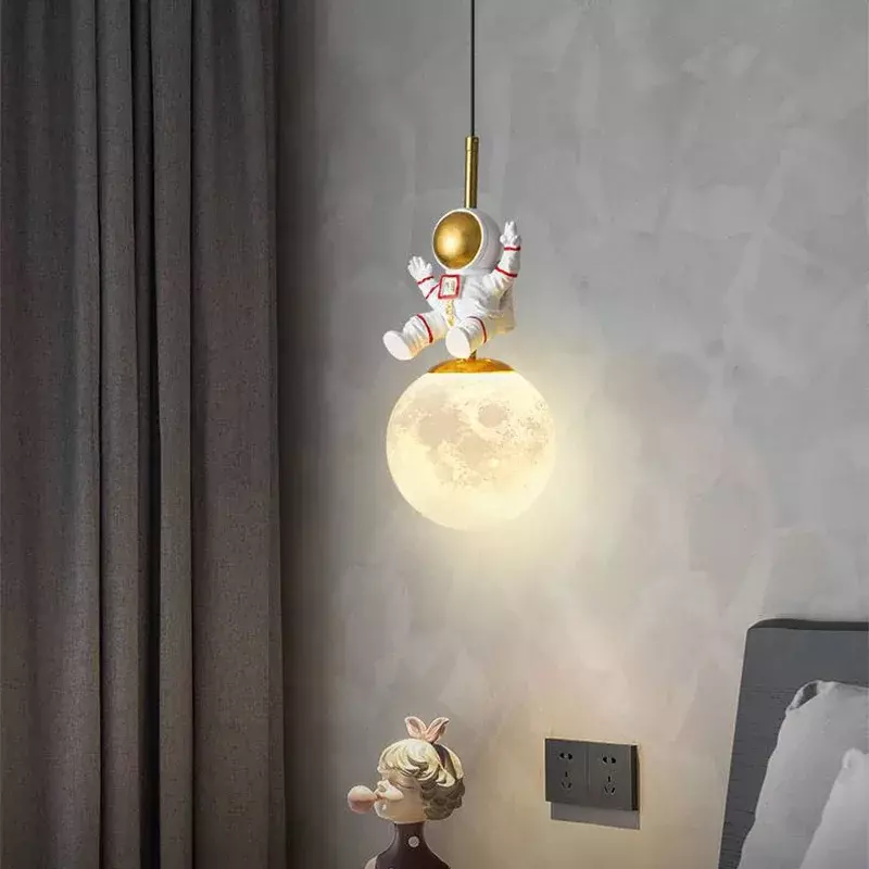 Современная светодиодная Подвесная лампа для спальни, прикроватной тумбочки, детской комнаты, креативная люстра, внутренняя люстра, домашний декор, осветительный прибор