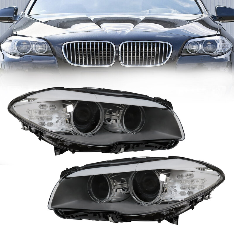 Xenon HID farol para BMW, faróis de carro, autopeças para BMW série 5, 550i, 535i, 528i, 530i, F10, 2011, 2012, 2013