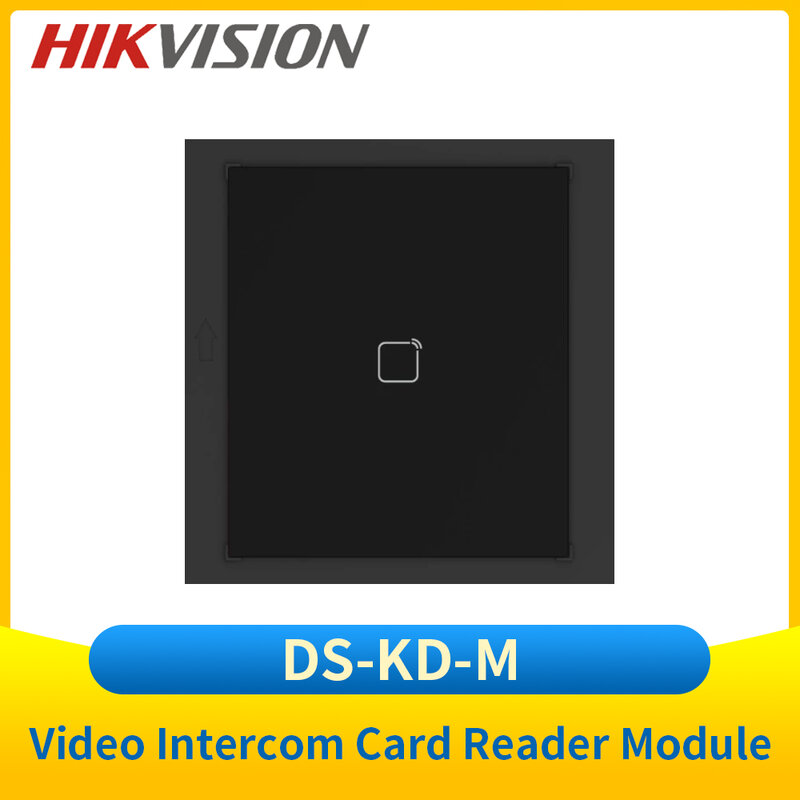Hikvision-módulo Lector de tarjeta de intercomunicador DS-KD-M, estación de Puerta Modular, timbre IP65, serie KD8 Pro