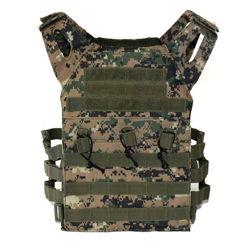 Equipo Militar táctico CS Field chaleco MOLLE JPC Chaleco de armadura corporal portador de placa Chaleco de revistas equipo de Paintball Airsoft