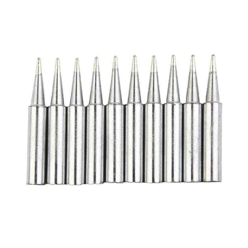 Accessories Durable Useful Solder Iron Tips Station 10pcs.900M-T-B Adapter Head Industrial Parts Pure copper Rework