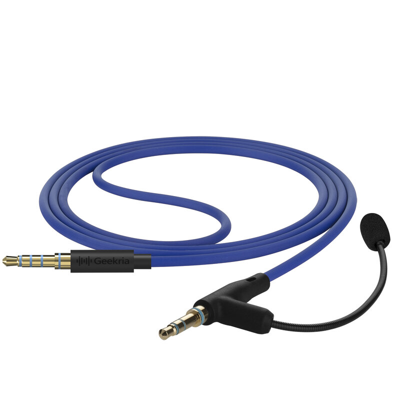 Geekria Boom Mikrofon Kopfhörer Kabel für Online-Klasse, kompatibel mit Riwbox FB-7S, CB-7S, Ekids Spiderman, Batman Kids Headsets