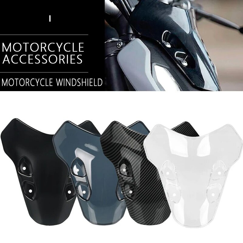 Motocicleta Double Bubble defletor de pára-brisa, protetor de pára-brisas, YAMAHA MT07, MT-07, MT 07, 2021, 2022, 2023, 2024