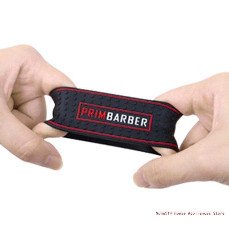 5 Teile/satz Professionelle Barber Grip Non Slip Bands Elektrische Haar Cutter Trimmer Wärme Widerstand Hülse Halter