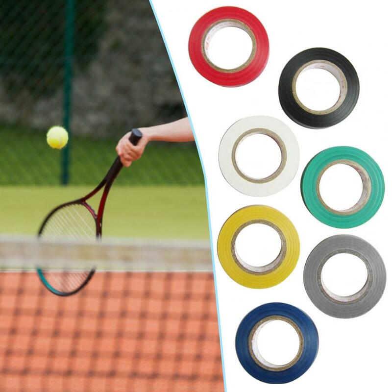 Fita de vedação fortemente adesiva durável, cola de fixação, raquete de badminton, fita absorvente de suor para exterior, 1 rolo