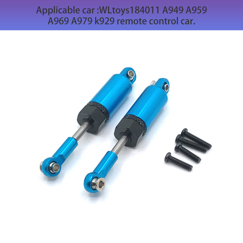 WLtoys184011 A949 A959 A969 A979 K929 Ulepszenie akcesoriów zdalnie sterowanym samochodowym ciśnienie oleju amortyzatora