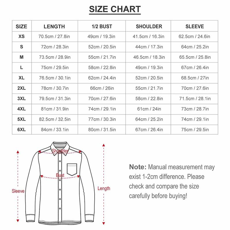 Рубашка мужская повседневная с длинным рукавом, винтажная блузка в стиле 60-х годов, свободная блузка в эстетическом стиле, одежда с графическим принтом, 3XL, 4XL, осень