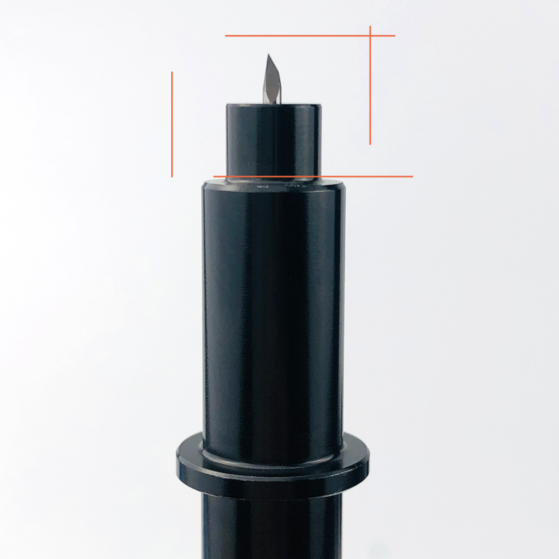Alta qualidade 15 pçs 60 graus ponto fino plotador de corte plotter lâmina cortador de vinil para mimaki + 1pc lâmina titular