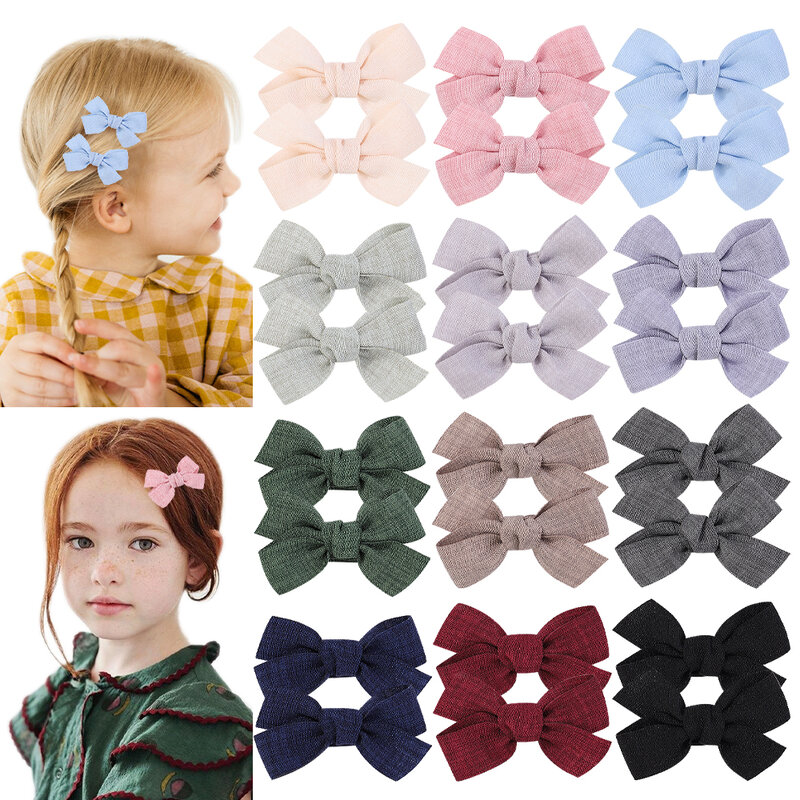 Horquillas de princesa para el pelo para niñas, pasadores de Clip de nailon seguro, accesorios para el cabello para bebés y niños pequeños, 2 unids/set