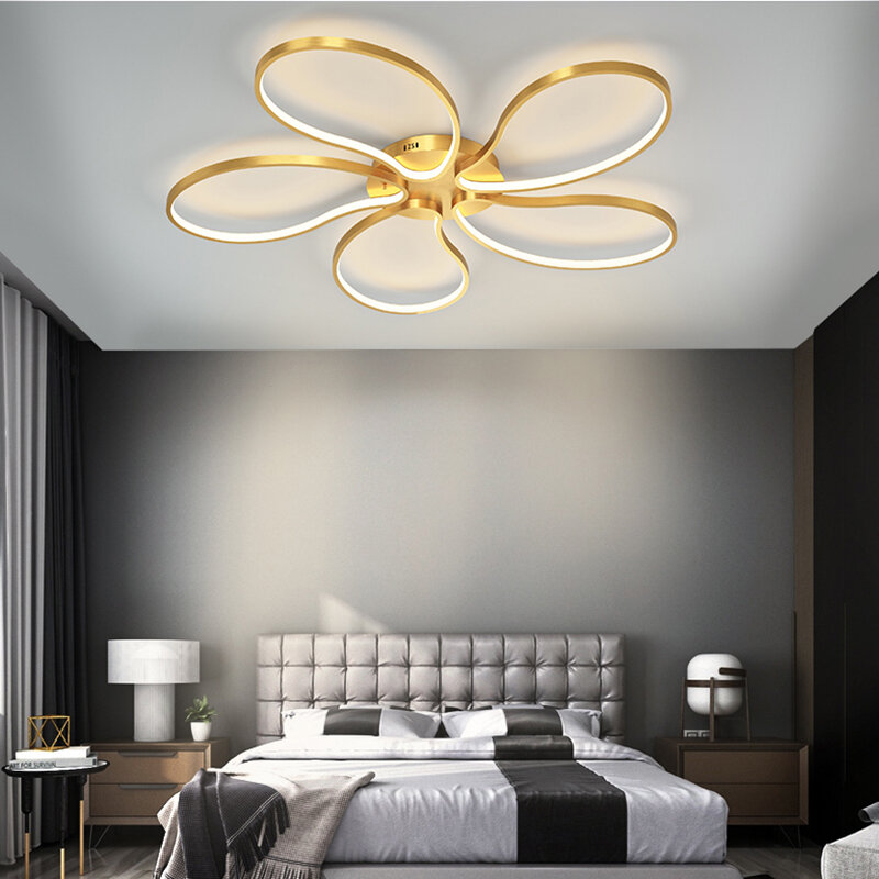 Novo led lustre para sala de estar quarto kitchern casa lustre moderno conduziu a lâmpada do teto lustre iluminação