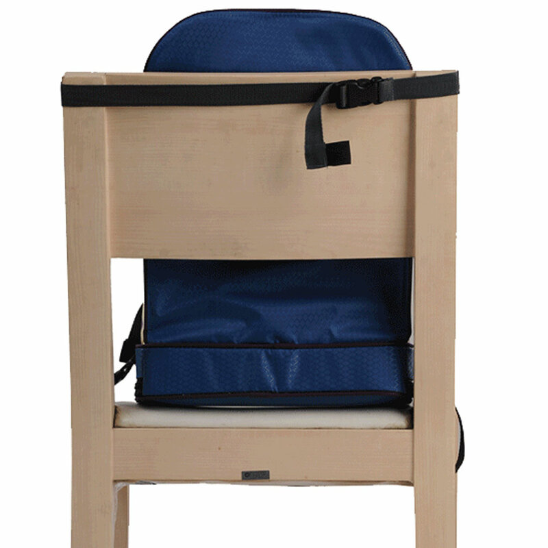 เก้าอี้รับประทานอาหารเด็กทารกที่มีโครงสร้างที่นั่งที่รองรับได้พกพาได้และพับได้นุ่มสบาย