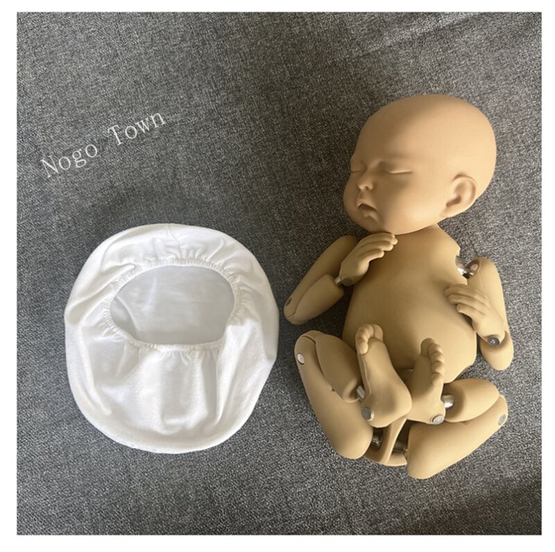Coperta Swaddle in cotone per neonato-puntello fotografico per neonati morbido e confortevole con Design creativo della borsa in posa