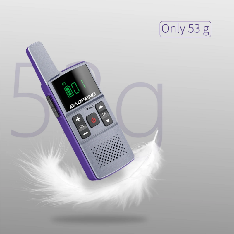 1/2pcs Baofeng M1/M2 profesjonalny Mini Walkie Talkie 400-470MHz USB bezpośrednie ładowanie UHF z zestawem słuchawkowym do dwukierunkowego BF-888S radiowego