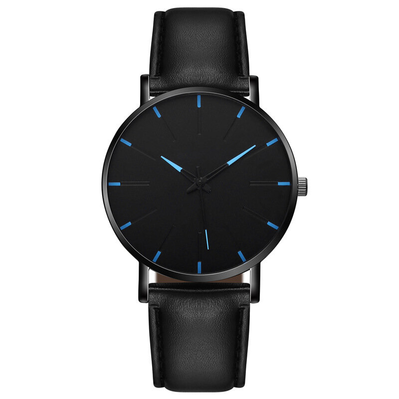 Uhren für männer lederband luxus uhren quarzuhr orologio uomo reloj hombre wallov
