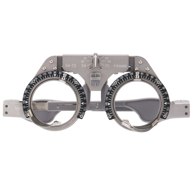 Montatura di prova regolabile montatura per lenti di prova ottica Pd 54-70Mm ottica di prova in titanio optometria oculare montatura per lenti ottico di prova