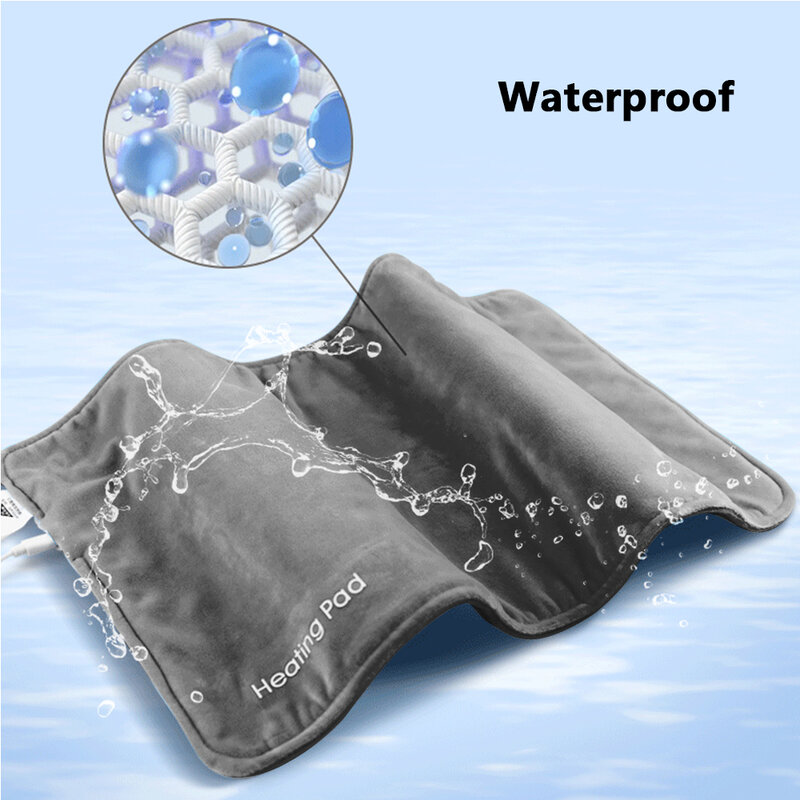 Electric Heating Pad Cystal Velvet USB Heating Pad Thermal Blanket Keep Warm Pain Relief Washable Warmer For Abdomen Waist Back