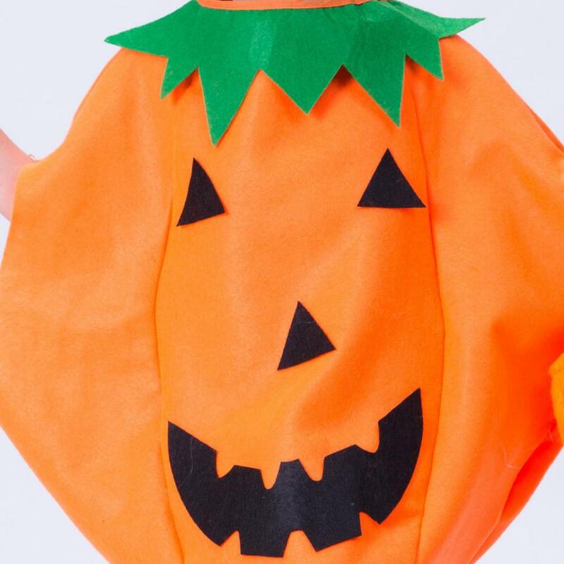Dziecięca kostium dyni odzież dziecięca impreza z okazji Halloween ubrania typu Cosplay peleryna worek na cukierki zdjęcie dzieci ubiór na przedstawienie rekwizytu